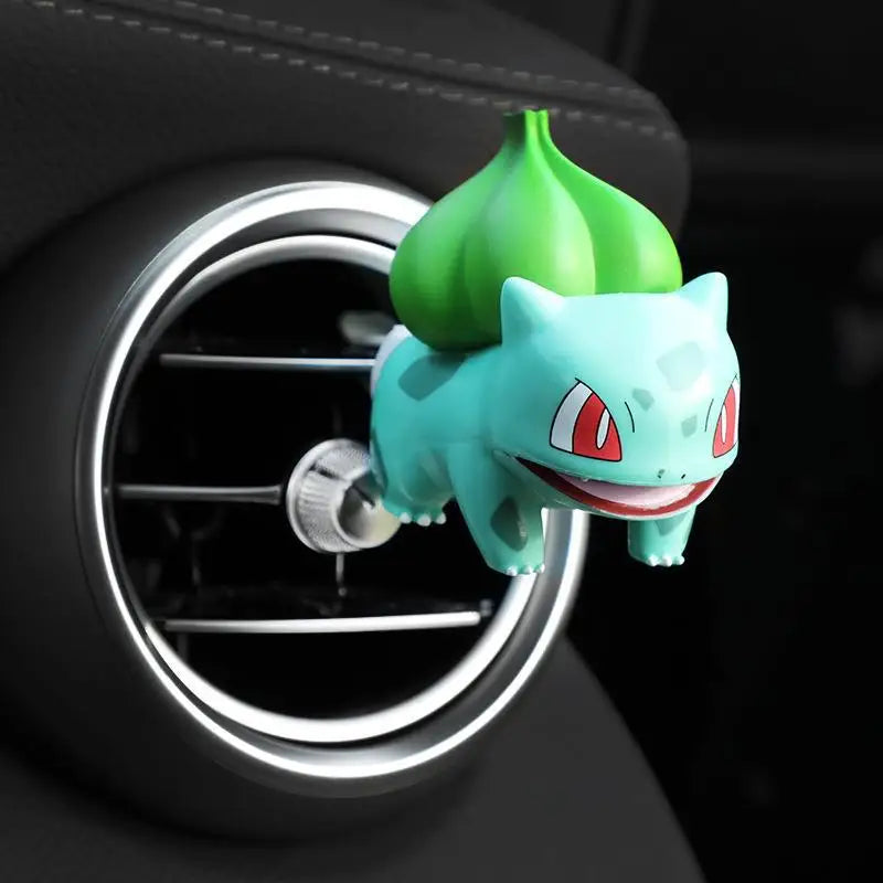 Anime Pokemon Cartoon Pikachu Psyduck Action Figures Car Air Outlet Perfume Clip Decor Auto Air Freshener Interior Accessories