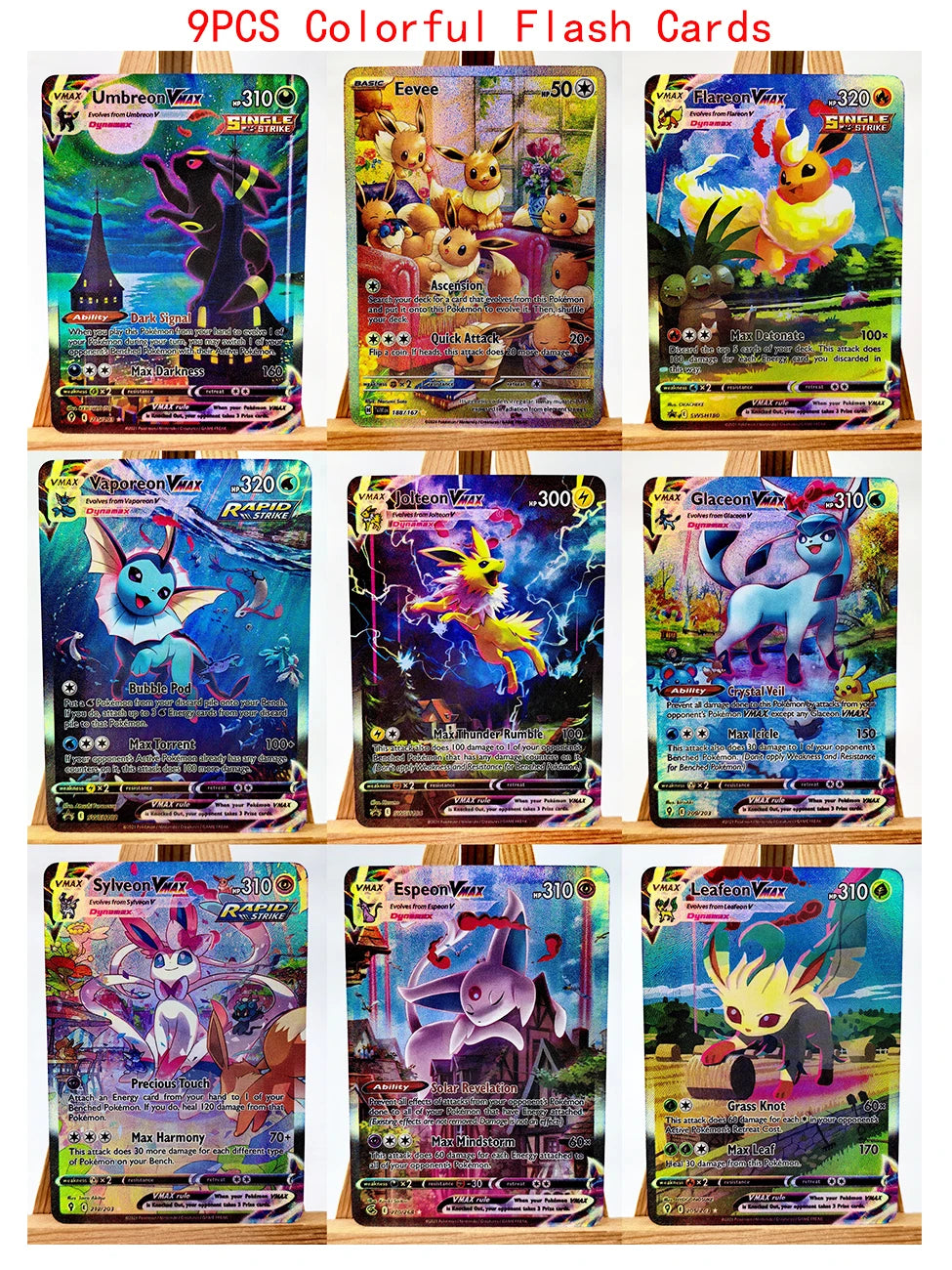 Umbreon Eevee Sylveon Leafeon Glaceon Toys Hobbies Hobby Collectibles Game Collection Anime Cards