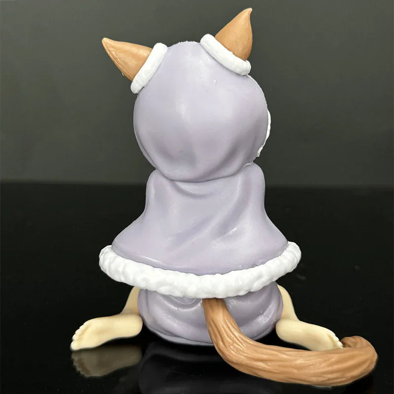 10cm Yotsuba Anime Cute Nakano Nino Figurine The Quintessential Quintuplets Figure Cat Nakano Miku Figure PVC Collection Toys