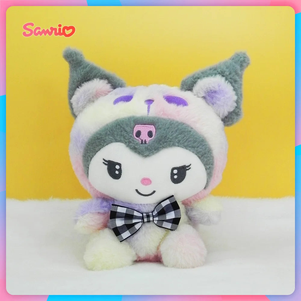 20cm Anime Sanrio Plush Toys Kawaii Hello Kitty Cinnamoroll Kuromi Pom Pom Purin cat Gift Dolls Stuffed Children Plushies Doll