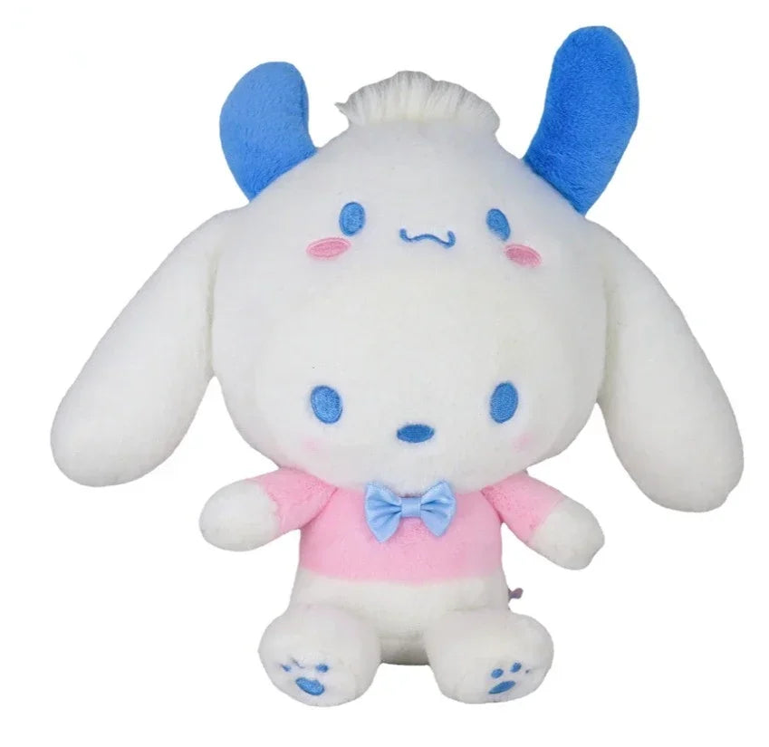 Sanrio Kuromi Cinnamoroll Melody Plush Toy Doll Anime Kawaii Doll Pendant Collection Children's Birthday Festival Gift