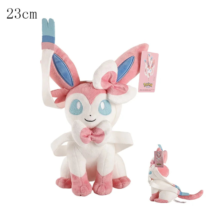 Big Size Sylveon Pokemon Plush Toys Eevee Umbreon Leafeon Cartoon Dolls Espeon KJolteon Vaporeon Anime Stuffed Dolls