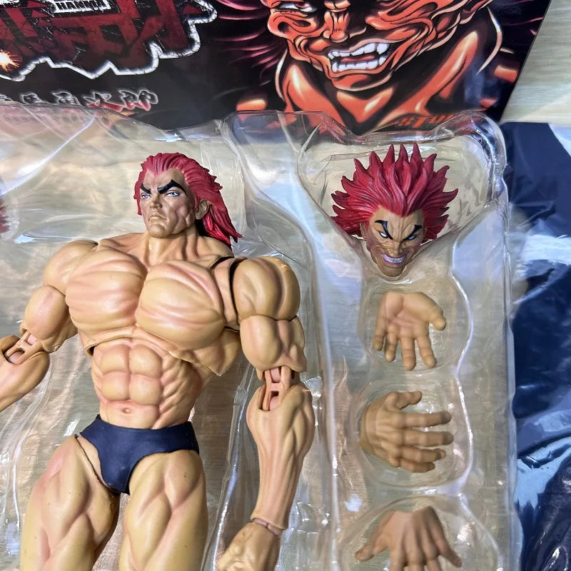17cm Ko St Storm Toys Baki Hanma Action Figure Fighting Anime BAKl Kibk Son Of Ogre Figurine Collectible Model Dolls Toy Gifts