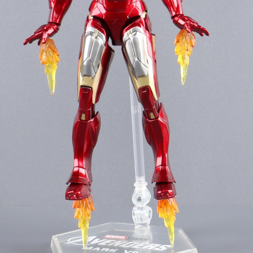 ZD Toys Iron Man Action Figure Iron Patriot MK1-7 MK17 MK33 MK85 MK30 War Machine Legends Avengers Tony Stark Collect Toy Gift