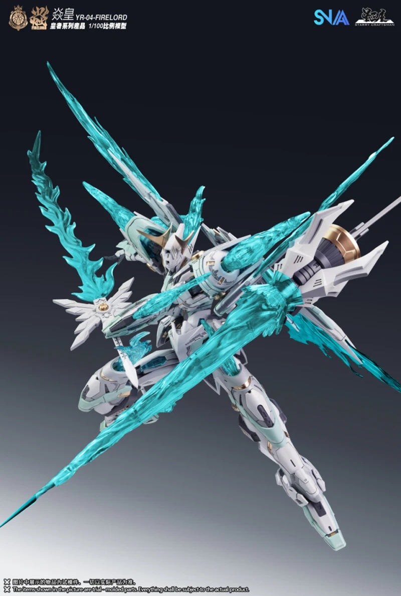 SNAA MG 1/100 Firelord YR-04 Particle Awakening Assembly Model Kit Action Figures Plastic Model Toy Customized