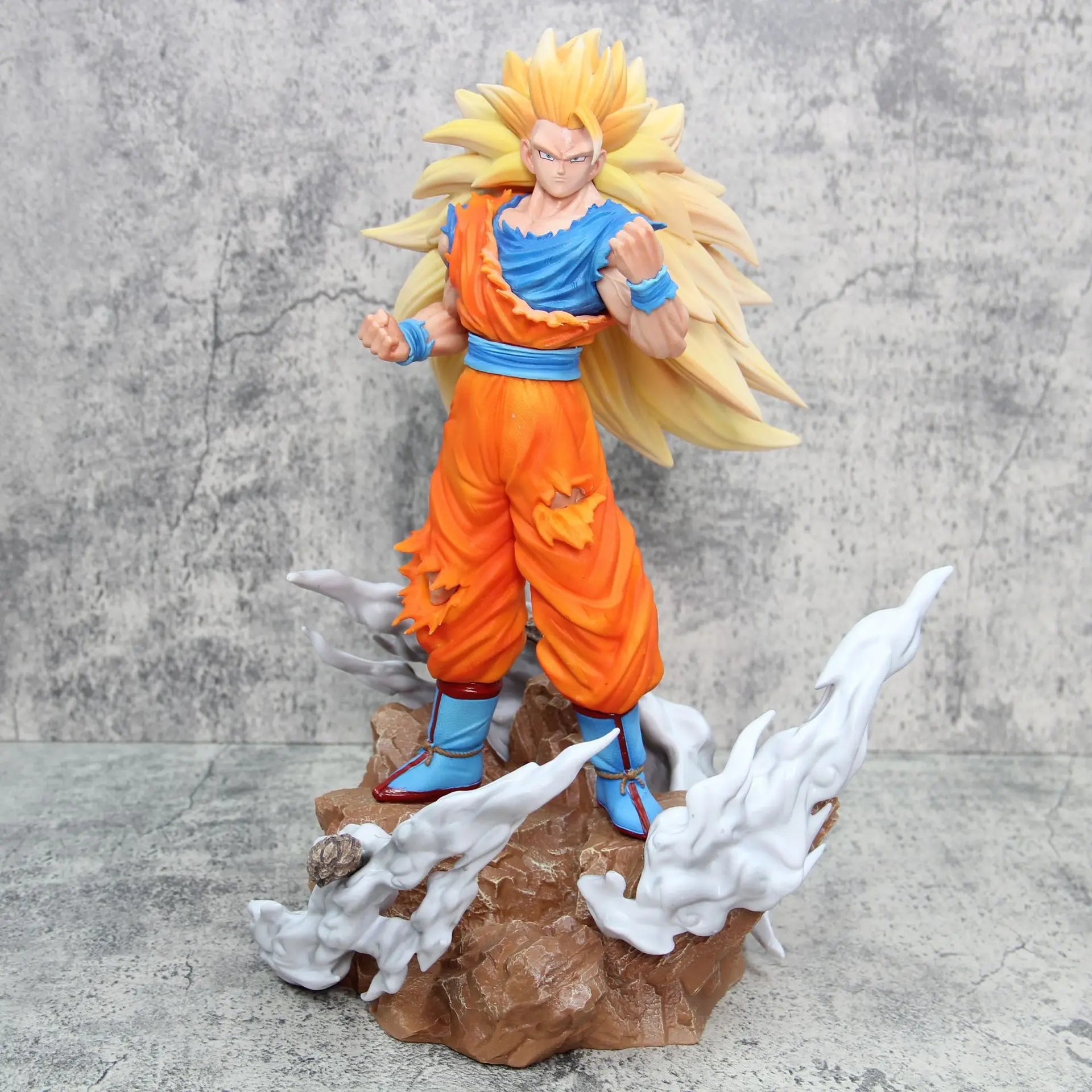 38cm Dragon Ball Anime Figure Super Saiyan Qilin Vegeta Qilin Wukong Figure  PVC Model Collection Toys friend birthday present