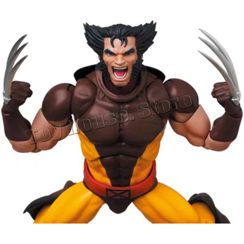 In-Stock Ct Toys Wolverine Mafex 138 Figure Brown Comic X-Men Action Figure Shf Anime Figurine Ko Model Kid Toy Christmas Gift