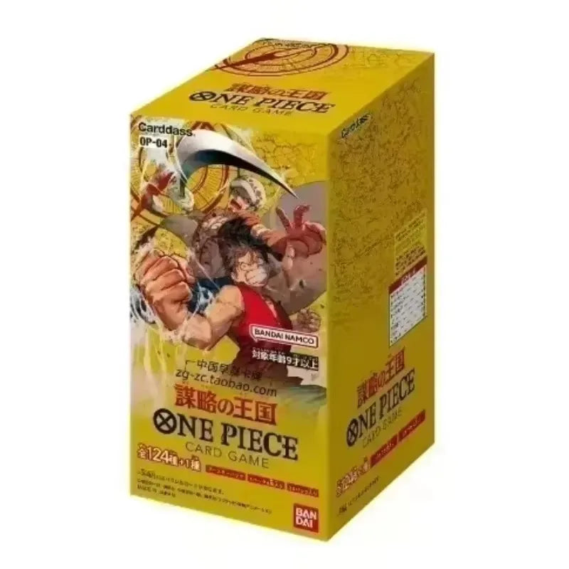 Newest Bandai Original Anime Booster Box One Piece OP09 OP10 OP11 EB02 Awakening of The New Era Tcg Collection Card Toy Gift