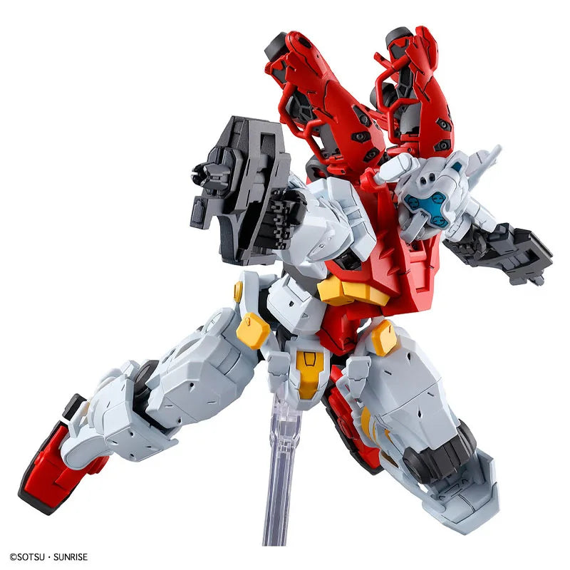 Bandai Original GUNDAM HG MSGG RED GUNDAM GQuuuuuuX POLICE ZAKU 1/144 Anime Action Figure Assembly Model Toys Gifts For Children