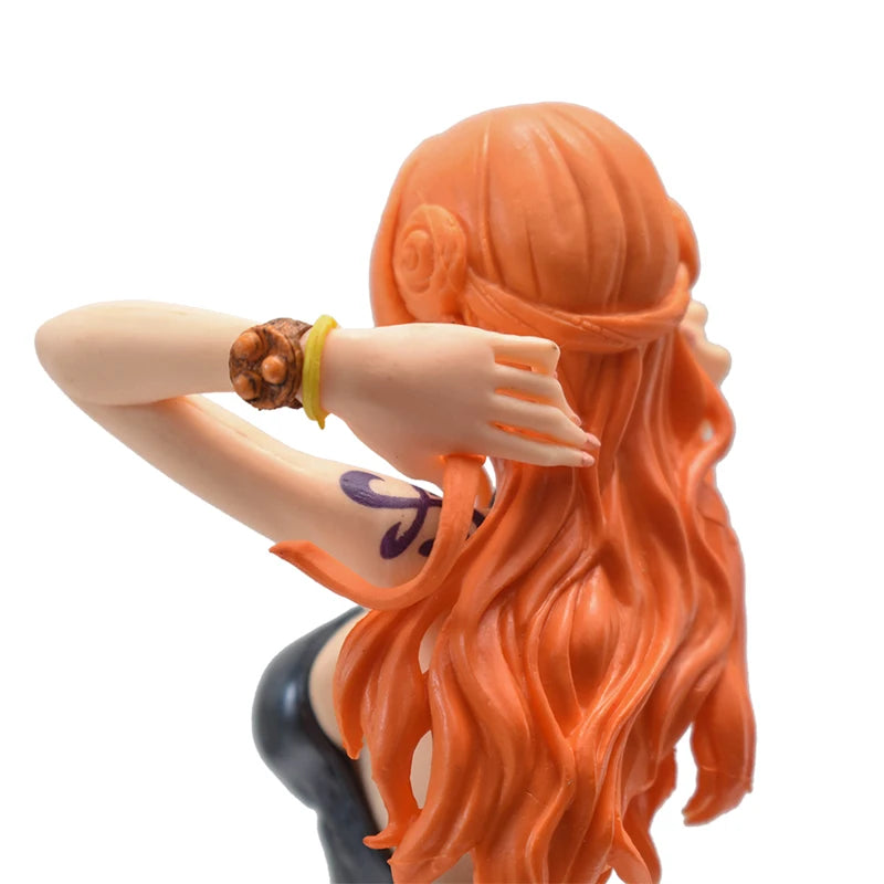 One Piece Nami Dress Figurine Toys PVC Action Model Nami Glitter Glamour Special Ver. Collection Doll for Boys Gifts