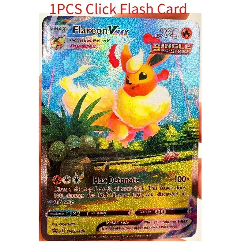 PTCG Pokemon Vmax Charizard Rayquaza Umbreon Toys Hobbies Hobby Collectibles Game Collection Anime Cards