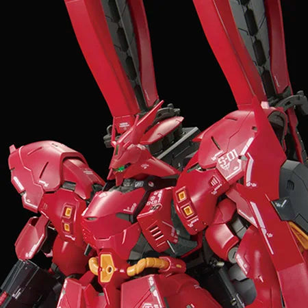 Model BANDAI RG 1/144 Gundam Base Sazabi Mechanical Core Plating Assembly Action Figure Anime Figurine