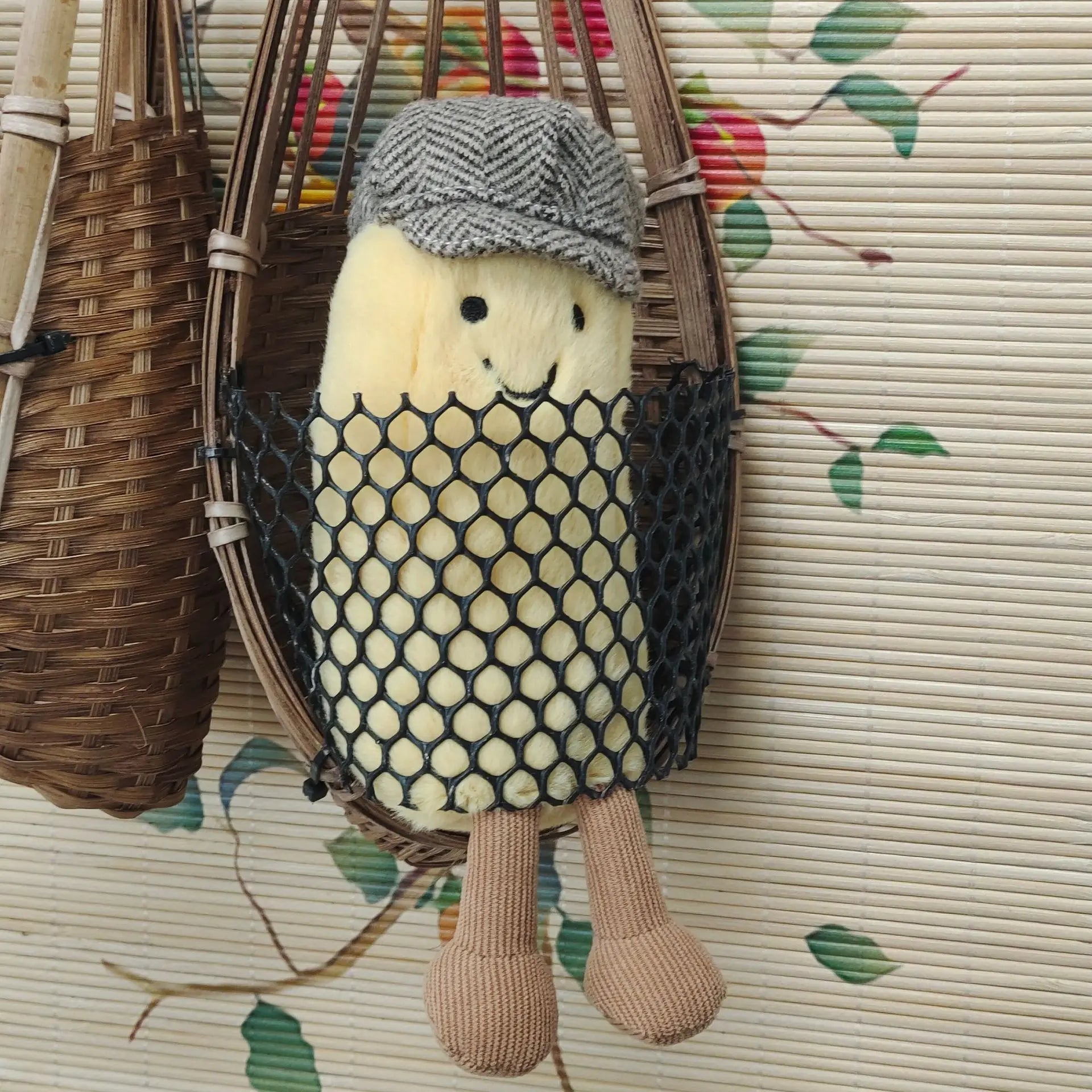 2025 New In-Stock Jelly Cat Food Series Hats French Fries Dolls Home Decorations Holiday Gifts For Girls And Ladies