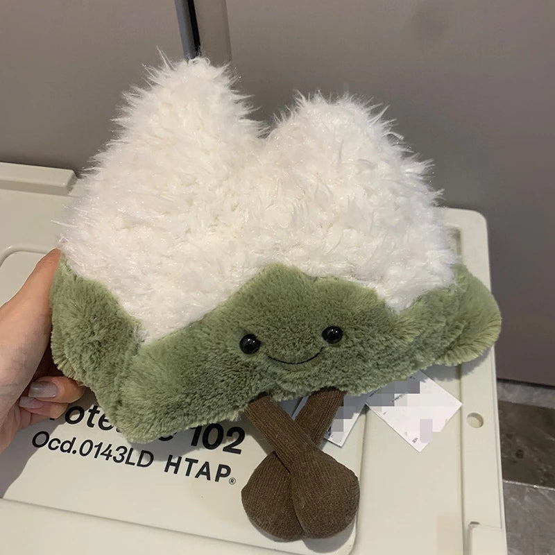Jellycat with tags Fun Alpine Snow Mountain Cute Plush Toy High Peak Cute Soft Soothing Doll Gift Stuffed Doll Holiday Gift