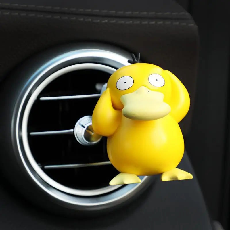 Anime Pokemon Cartoon Pikachu Psyduck Action Figures Car Air Outlet Perfume Clip Decor Auto Air Freshener Interior Accessories