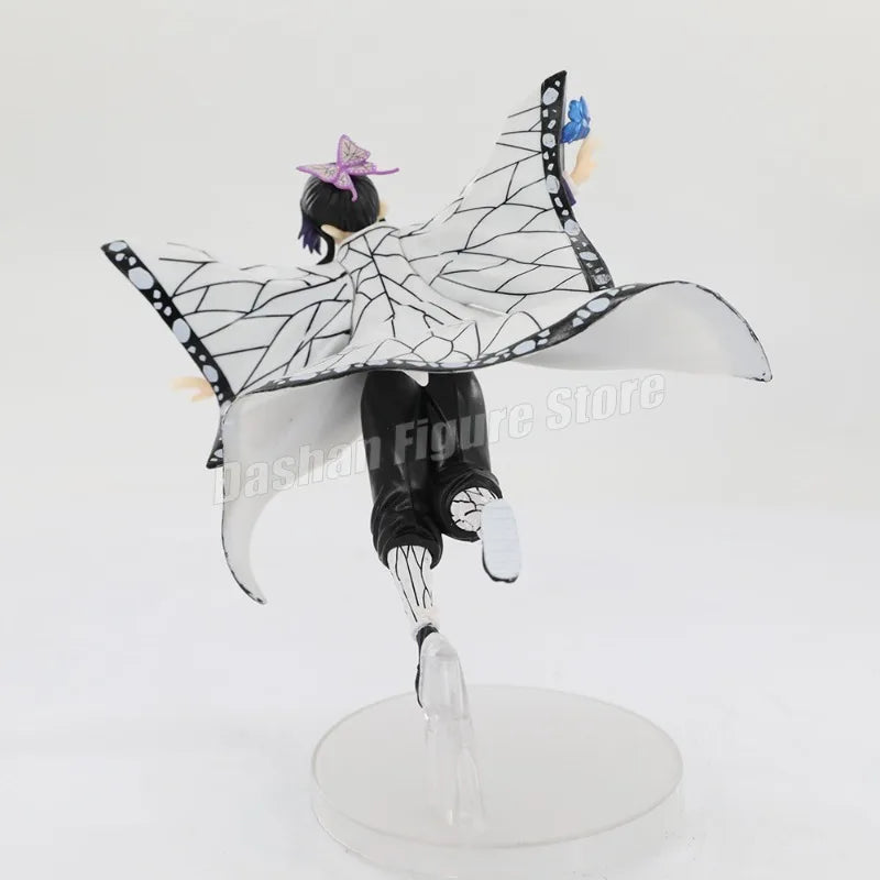 Gk Demon Slayer Action Figure Kochou Shinobu Figurine PVC 21cm Collection Anime Kimetsu No Yaiba Ornaments Model Toys for Gifts