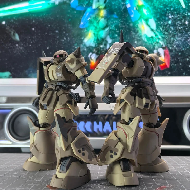 Zaku PB Southern Cross Star Selma Machine HG 1/144 MS-06GD Assemble The Model Action Figures Kids Toy Desktop Decoration Gift