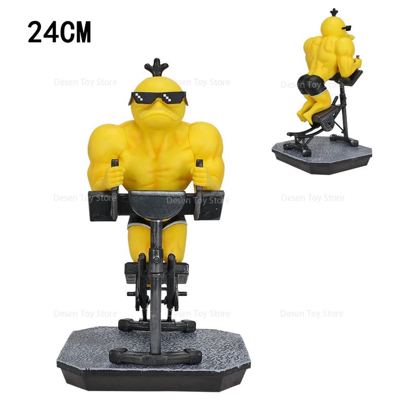 13 Styles Pokemon Muscle Figures Fitness Magikarp Snorlax Dugtrio Psyduck Squirtle Bulbasaur Gengar PVC Action Model Figures Toy