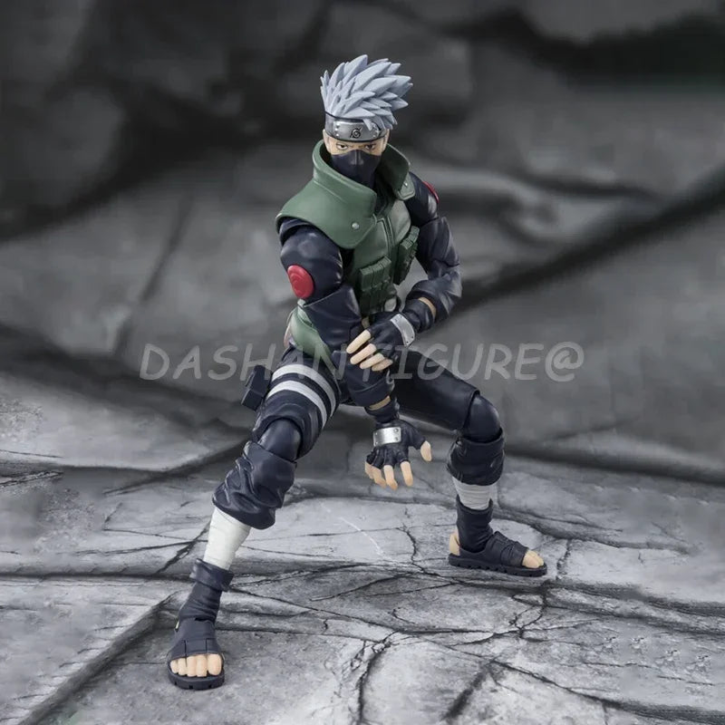 Shf Naruto Hatake Kakashi Action Figure PVC Collection Anime Naruto Shippuden Namikaze Minato Figurine Movable Model Toys Gifts