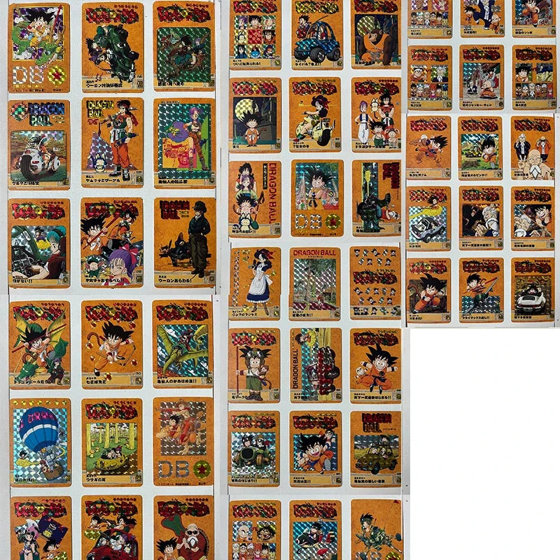 Dragon Ball Super Son Goku Bulma Krillin Frieza DIY Homemade Bronzing Game Toys Collection Card Christmas Birthday Gift
