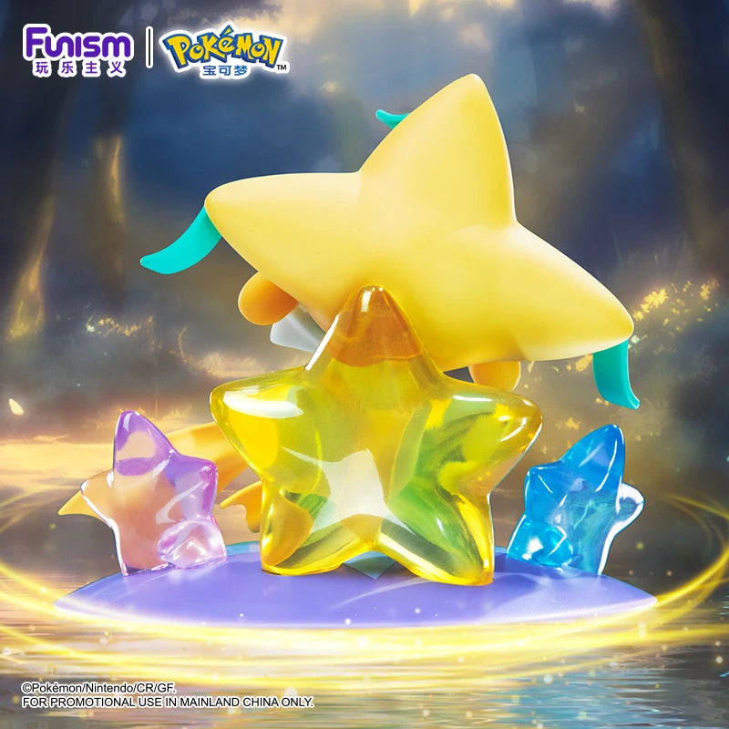 Pokemon Anime Jirachi Celebi Action Figures Collect Model Ornaments Children's Toys Birthday Gifts