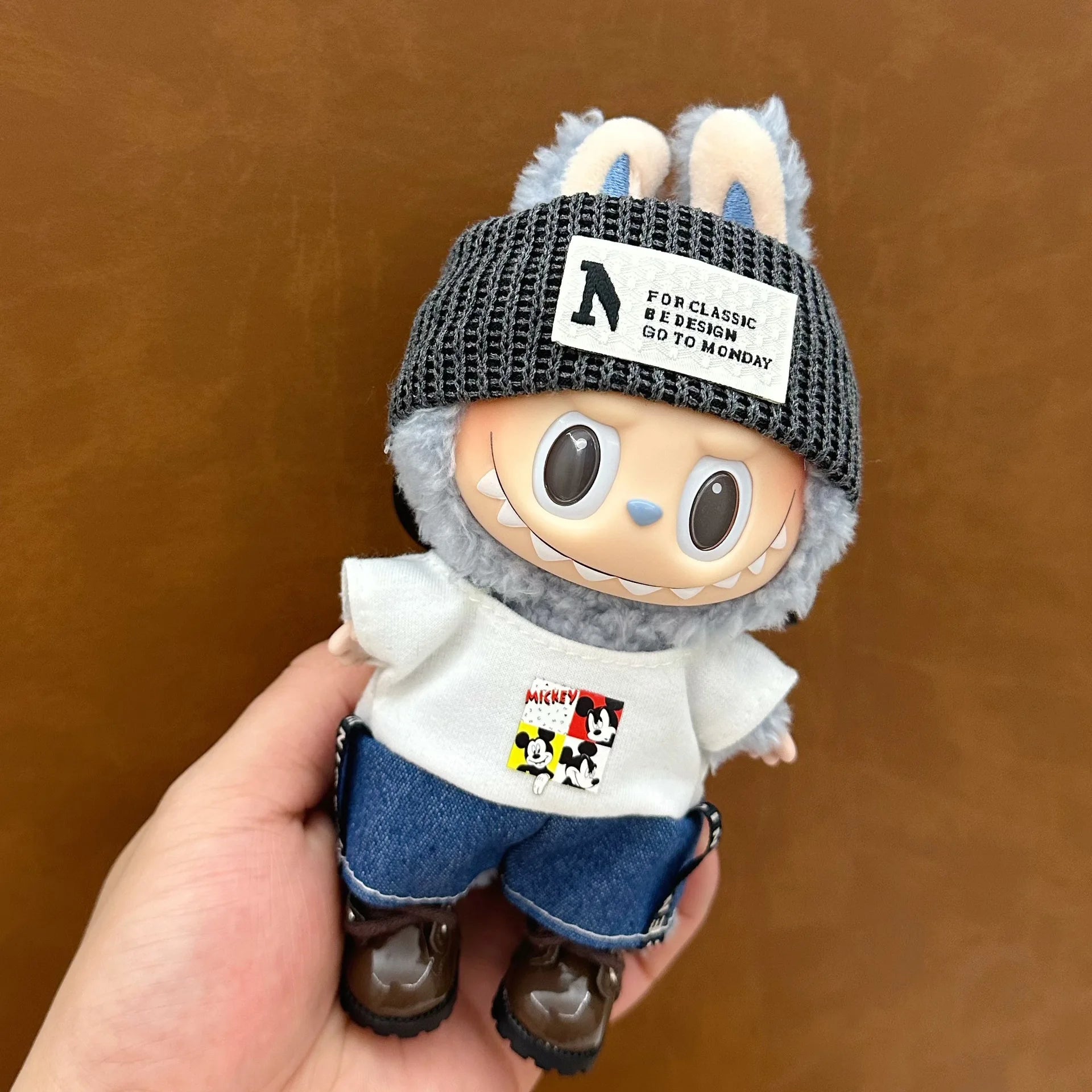 Labubu Baby Clothes 17cm Labubu Cloth Clothes Blind Box No Doll Skirt Set Cute Dress Changing Toys Cross border Wholesale