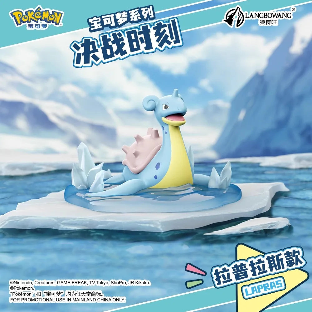 Pokemon Pikachu Psyduck Slowpoke Meowth Series Natural Wilderness Fun  Action Figure Model For Birthday Toys Gift