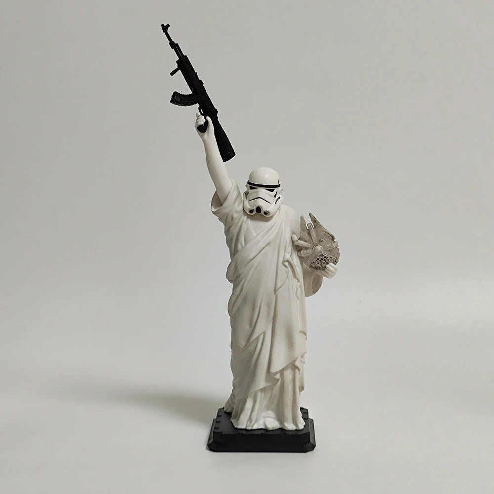 Star Wars Freedom Fighter PVC Action Figure Peaceful Warrior Anime Figure Model Toys Ornament Collection Doll For Birthday Gift