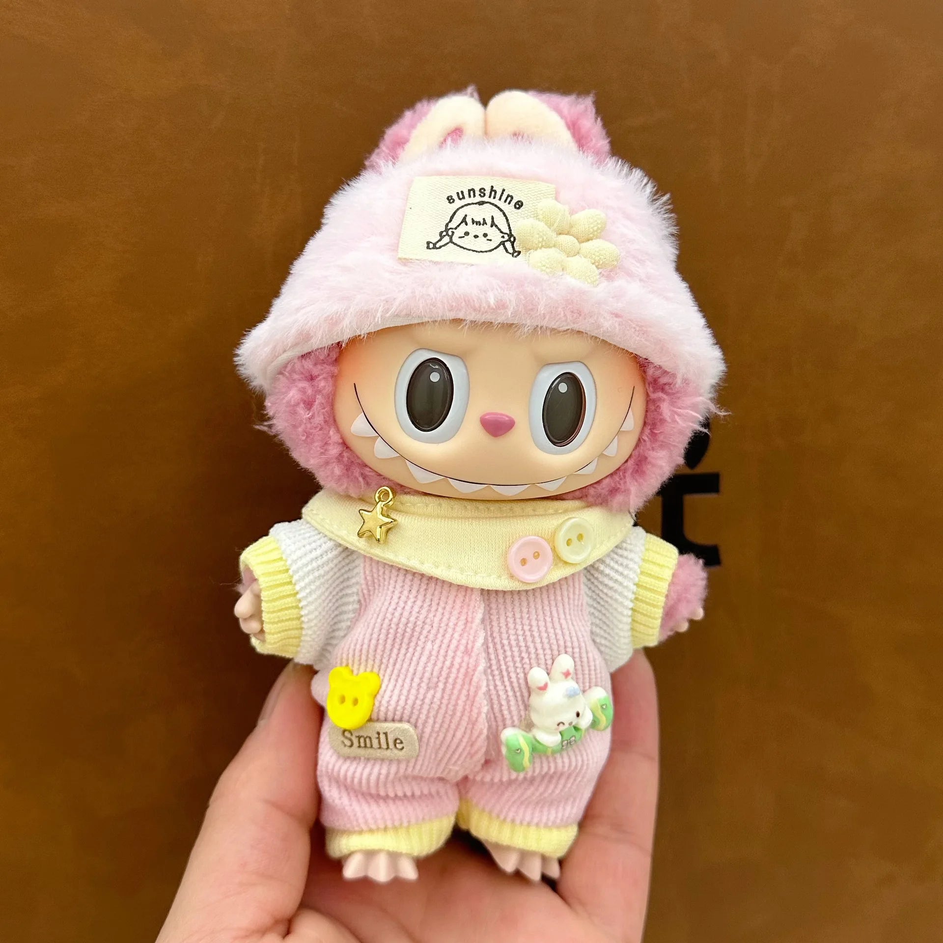 Labubu Baby Clothes 17cm Labubu Cloth Clothes Blind Box No Doll Skirt Set Cute Dress Changing Toys Cross border Wholesale
