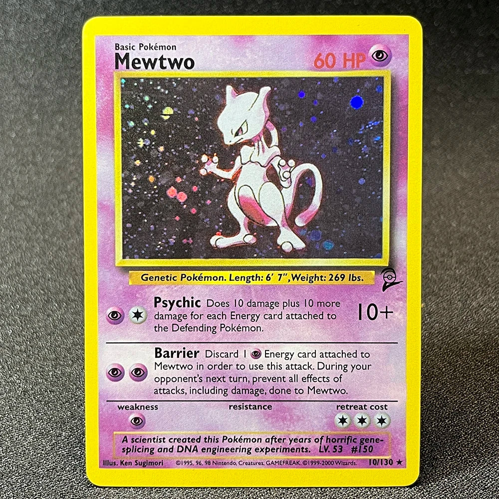 PKM Cards 1996 Years 1st Gym Set English Cards PTCG Charizard Blastoise Venusaur Game Anime Collection Cards Gift Toy Proxy Card