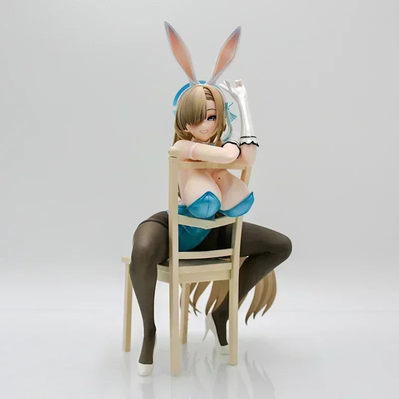 19cm Blue Archive Tendou Arisu Anime Girl Figure Aris/Alice Action Figure Ichinose Asuna Bunny Figurine Sexy Model Doll Toy Gift