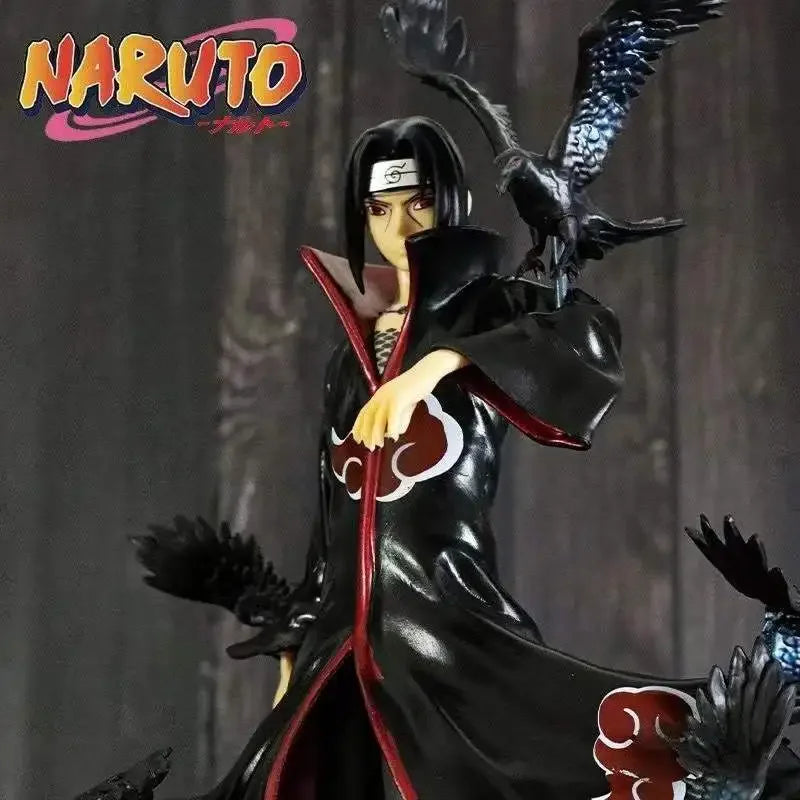 Shippuden Anime Figure Akatsuki GK Uchiha Itachi Tsukuyomi Manga Statue PVC Action Figure Collectible Model Toys Doll