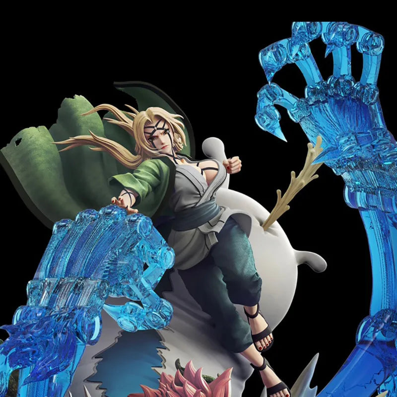 Clouds Studios Naruto Figurine Tsunade Fifth Hokage Statue Naruto Shippuden Anime Model GK Action Figure Collection Toy