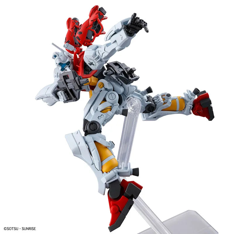 Bandai Original GUNDAM HG MSGG RED GUNDAM GQuuuuuuX POLICE ZAKU 1/144 Anime Action Figure Assembly Model Toys Gifts For Children