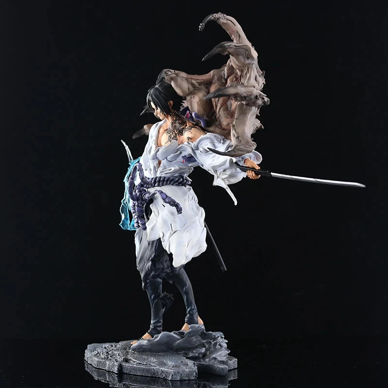 Naruto Tiemu Uchiha Sasuke Anime Figure 24cm GK Action Figurine Pvc Statue Model Doll Collectible Desk Decora Toy Christmas Gift