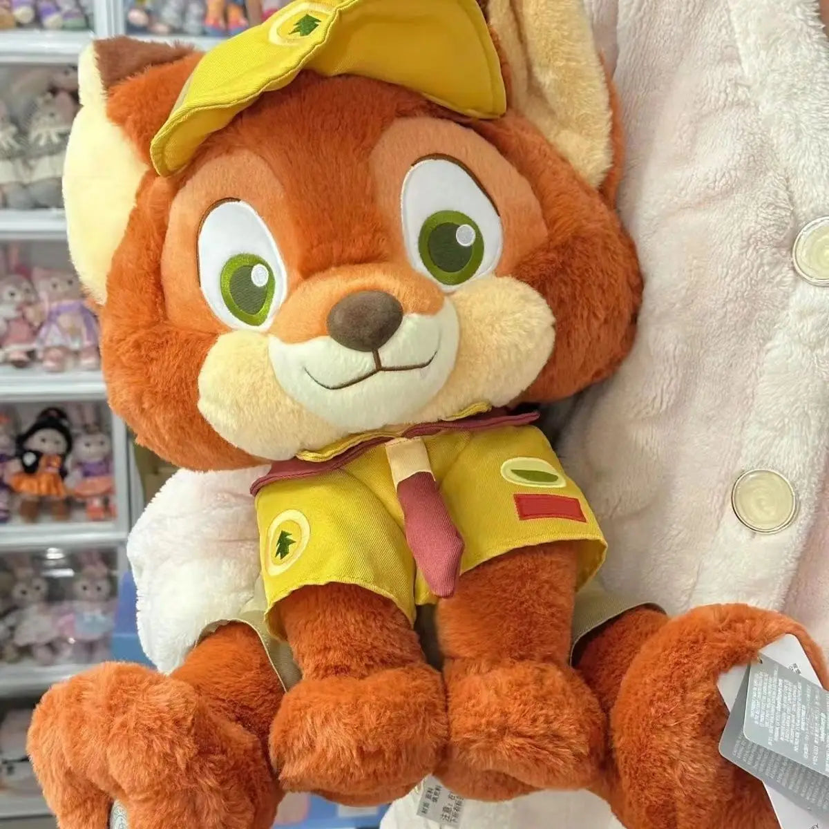 45cm Disney Zootopia Nick Judy Catoon Rabbit Fox Sleep Plush Toy Cute Children's Fun Doll Action Figure Children'S Birthday Gift