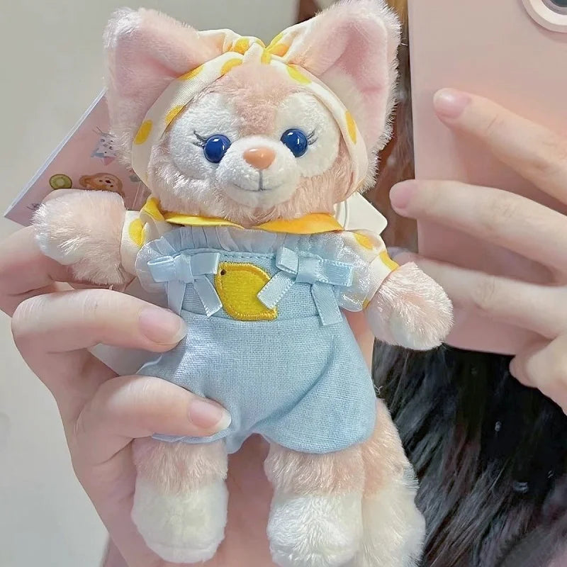 Disney Plush Toys Doll Keyring Keychain Stellalou Shelliemay Linabell Kawaii Bag Pendant Lovely Girl Heart Cute Gifts Hot