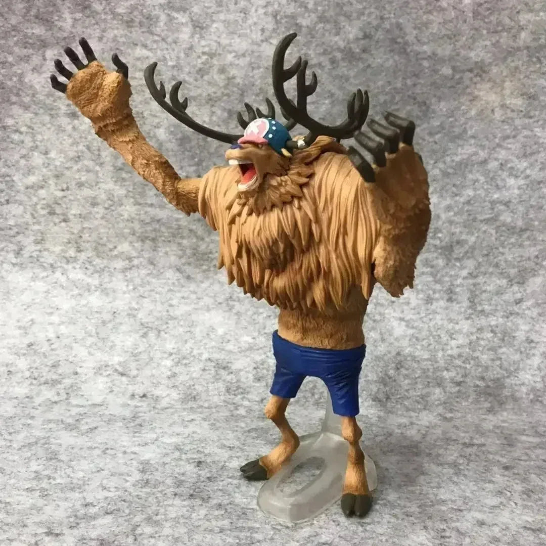 21cm One Piece Anime Figure Chopper King Of Artist The Tony Chopper Action Toys Collectible Pvc Model Toy For Kids Surprise Gift