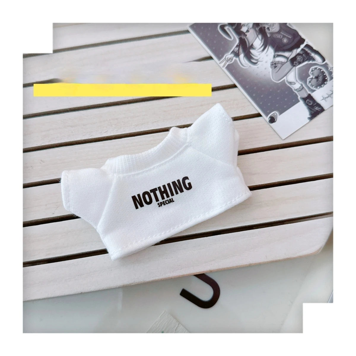 The first and second generations of Labubu only sell 17cm seated party clothes accessories inverted triangle workwear fashion (No Doll)