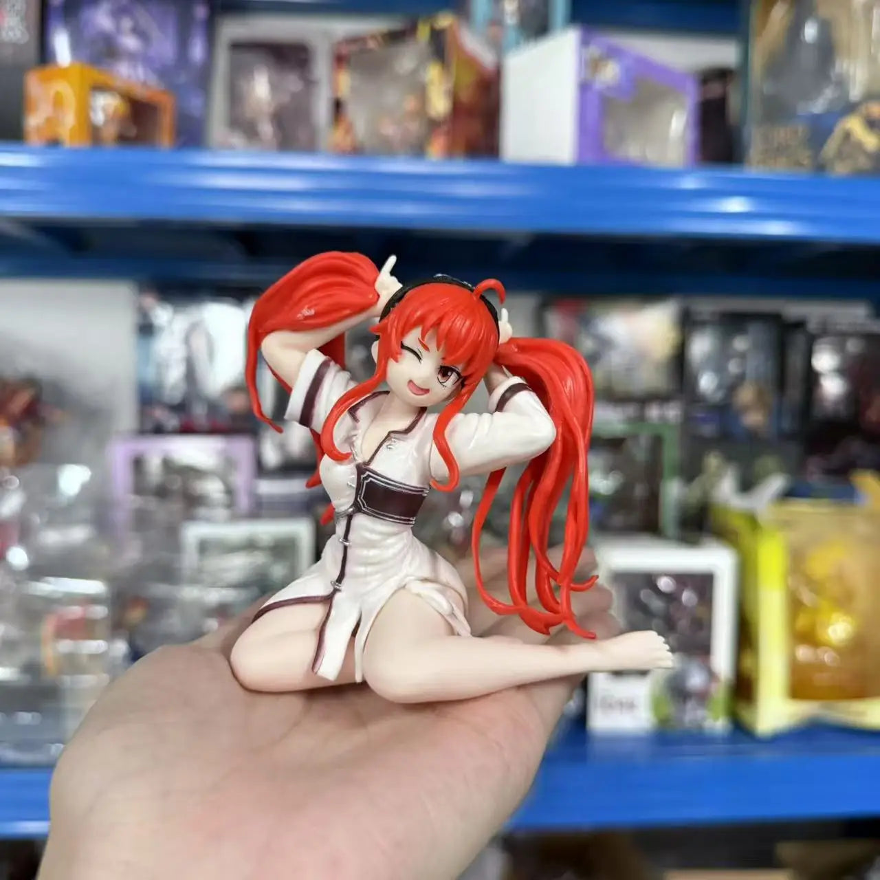 10cm Yotsuba Anime Cute Nakano Nino Figurine The Quintessential Quintuplets Figure Cat Nakano Miku Figure PVC Collection Toys