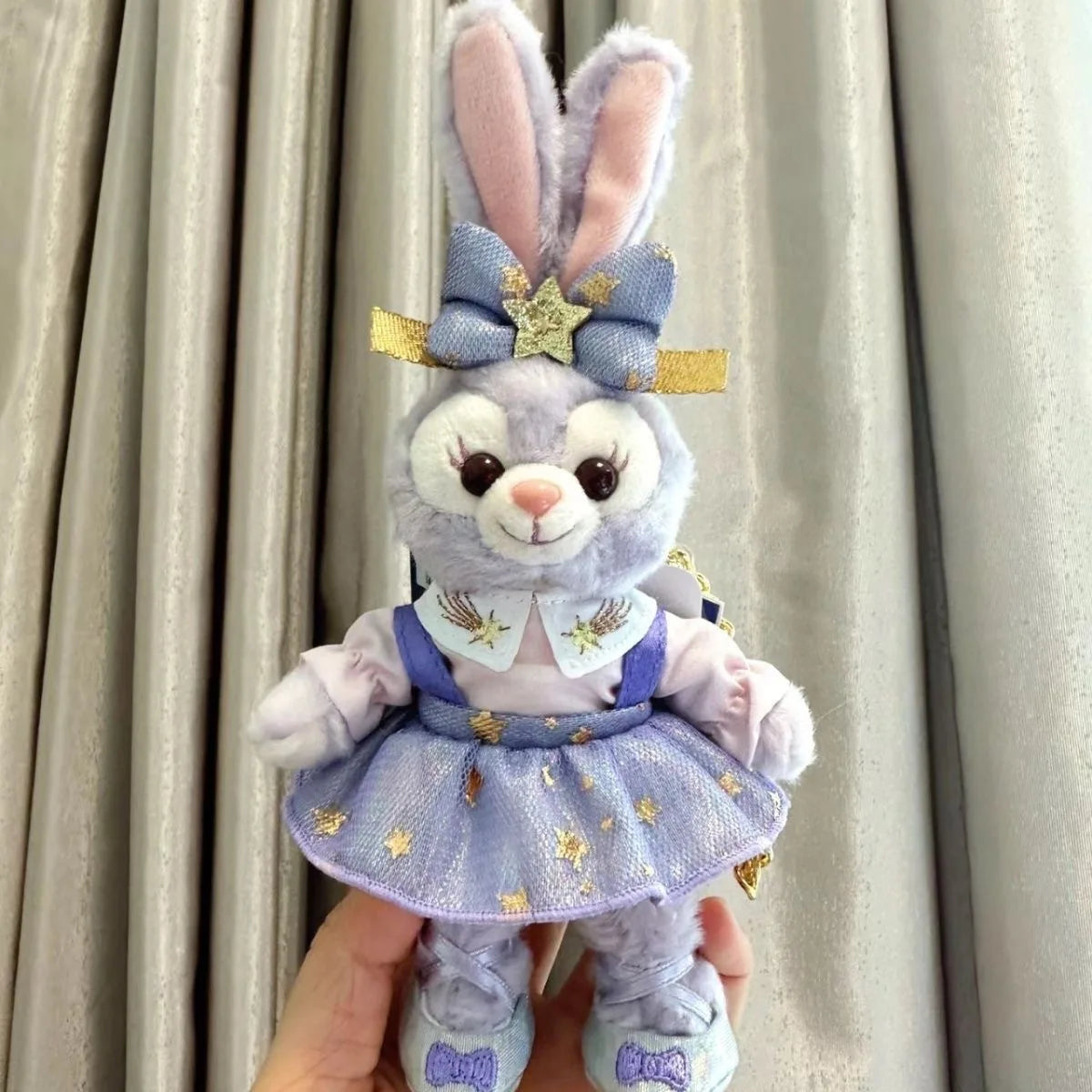 Disney Plush Toys Doll Keyring Keychain Stellalou Shelliemay Linabell Kawaii Bag Pendant Lovely Girl Heart Cute Gifts Hot