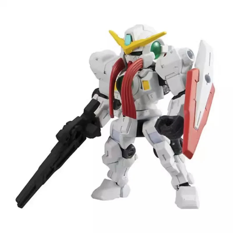 Bandai Gundam MSE17 Gashapon Toys Virtue Gundam Red Lory Anime Figure Assembly Model Decoration Children's Gifts