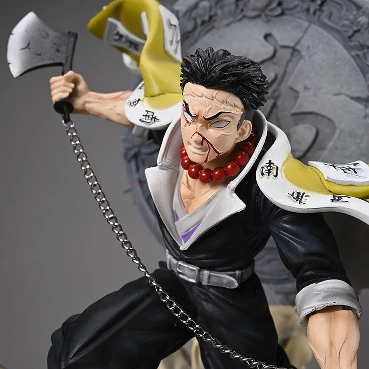 41cm Demon Slayer Himejima Gyomei Anime Figure Pvc Model Gk Large Statue Boys Collection Desktop Decoration Ornament Toys Gifts
