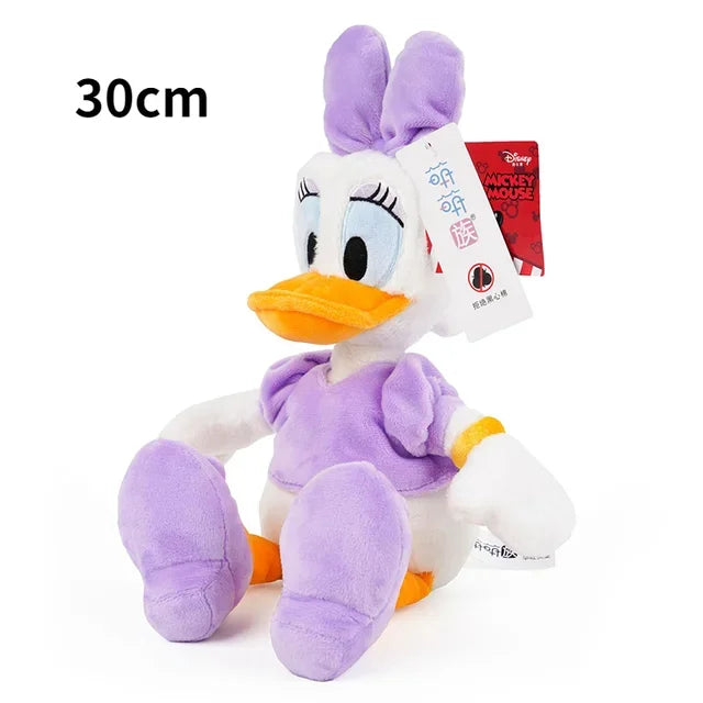 Disney Donald Duck Daisy Plush Toys Cartoon Animal Mickey Minnie Mouse Stuffed Toy Dolls Kids Birthday Christmas Presents Gift