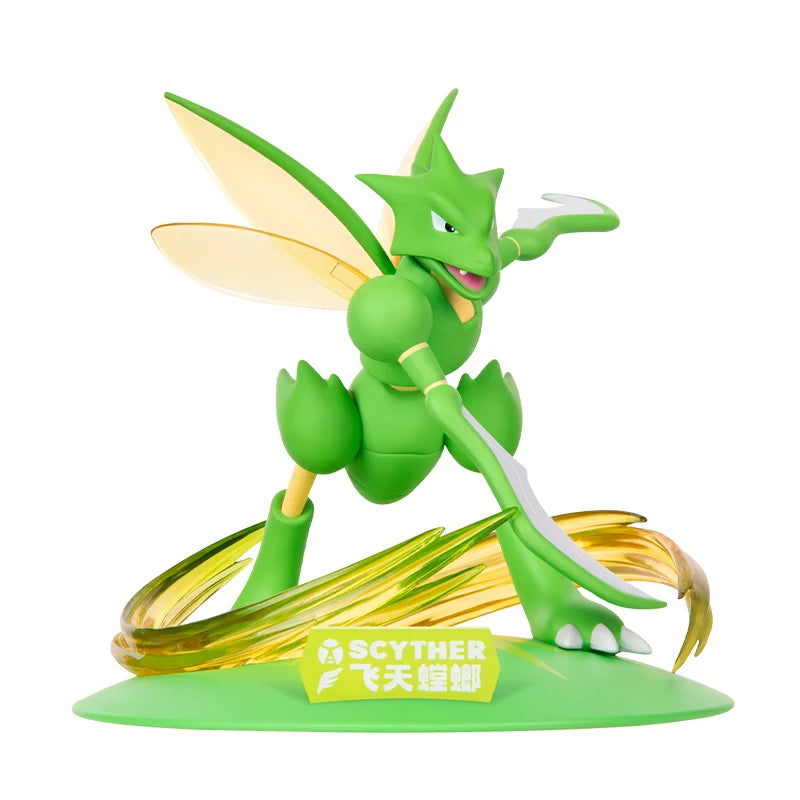 Funism Pokemon Action Figures Scyther Scizor Exquisite Anime Game Figure Collectible Cartoon Model Ornament Toy Gift