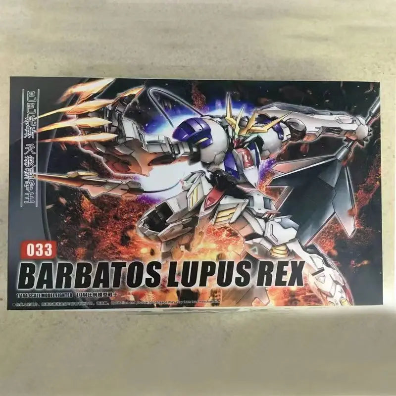 HG 1/144 Barbatos Lupus Rex Assembly Model Kit Toys Action Figure Gifts Collectible Ornaments Boys Desktop Decorations Kids