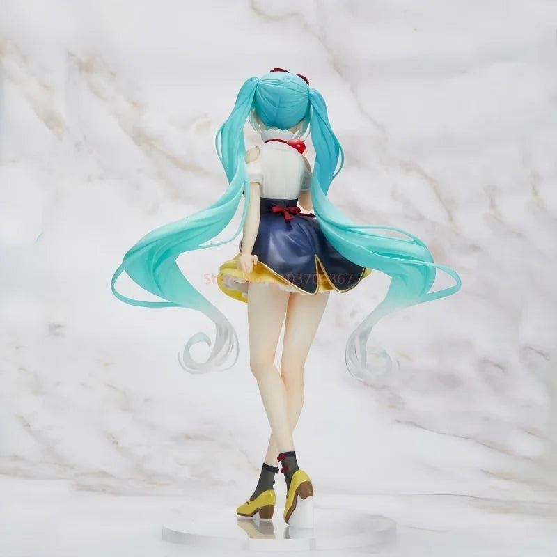 [In Stock] Genuine Taito Hatsune Miku Anime Toy Fairy Tale Wonderland Series Cute Miku Figurine Model Ornament Toy Gift
