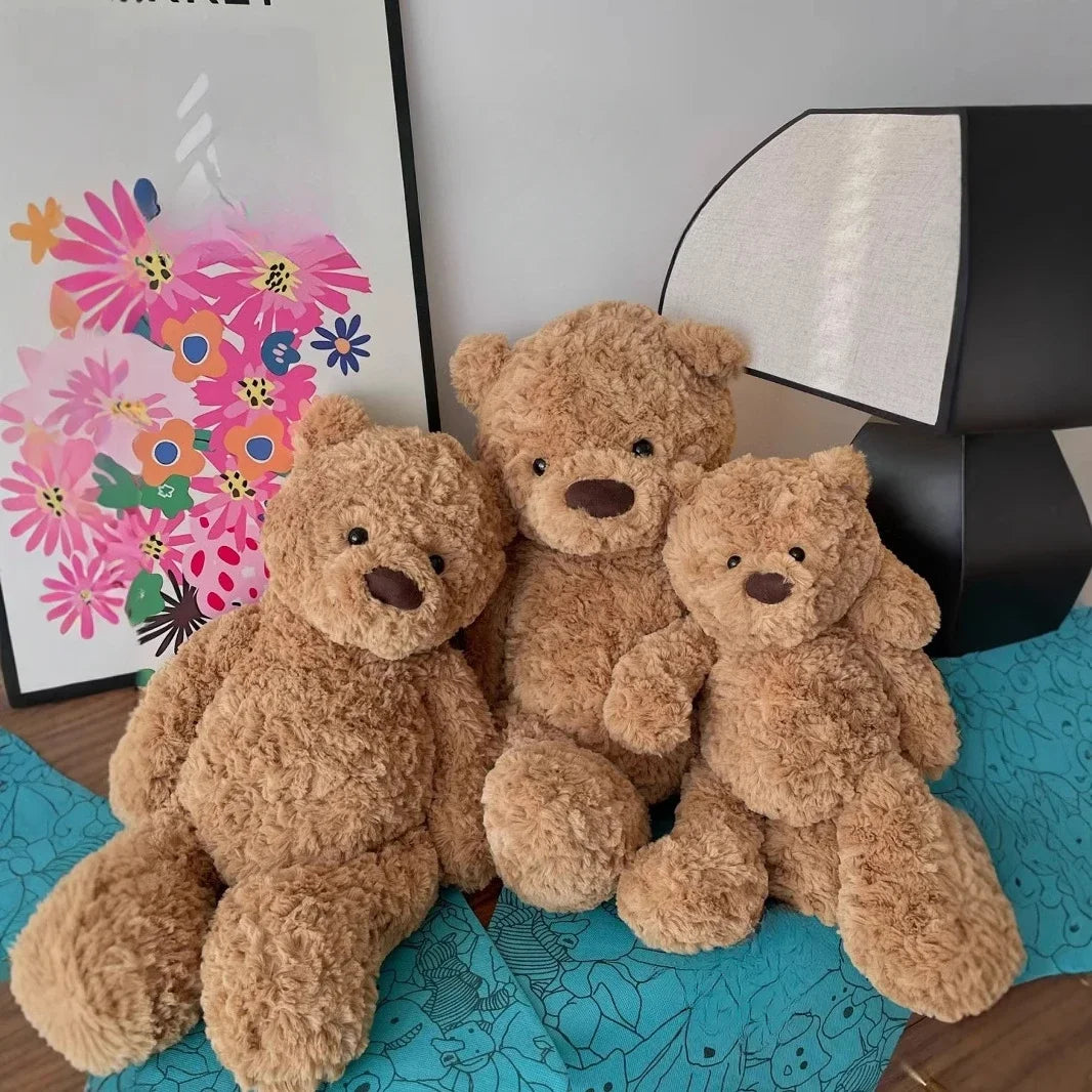 Jellycat With Tags Jellycat Stupid Bear Classic Cute Teddy Bear Plush Toy Soothing Doll Birthday Holiday Gift Stuffed Toy