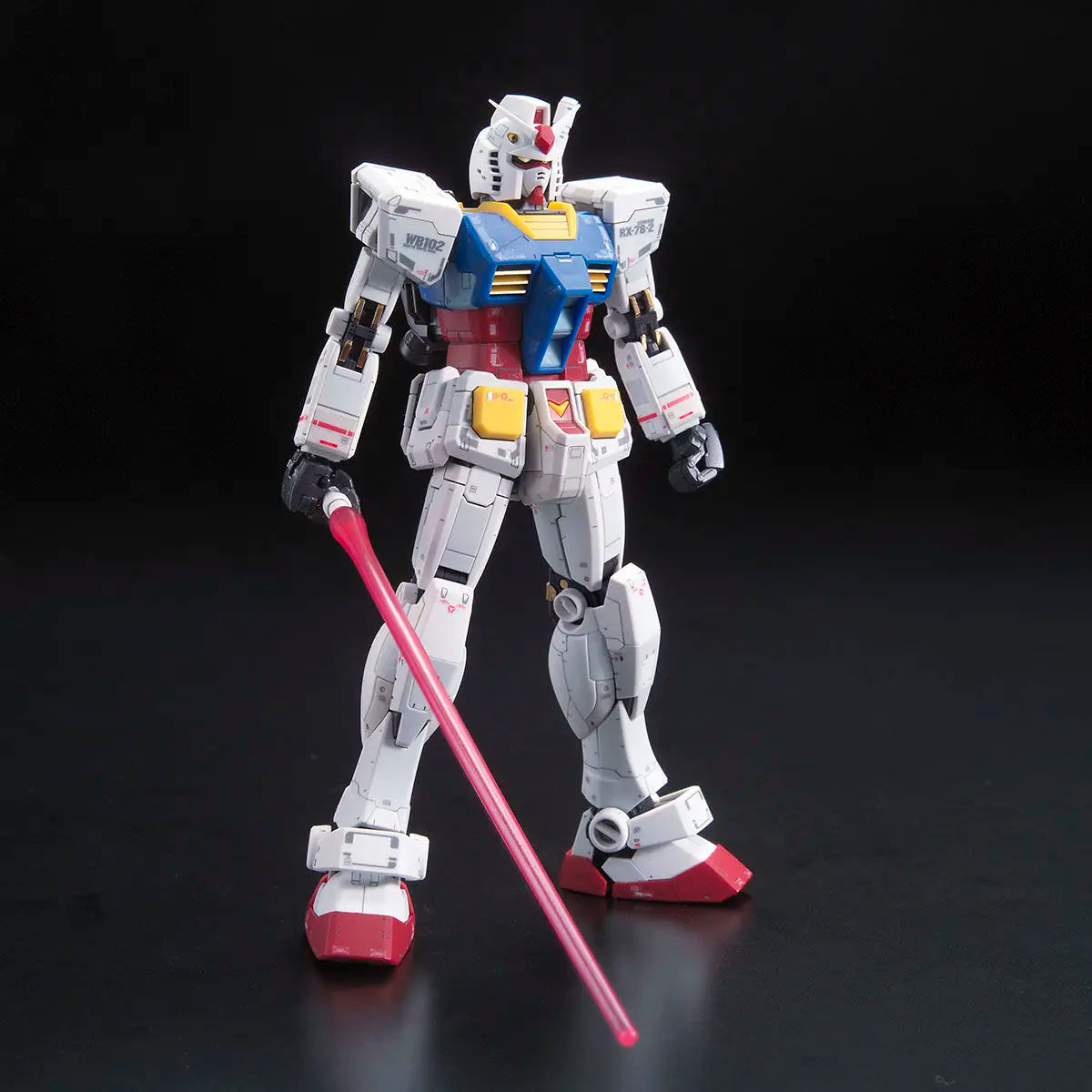 Model BANDAI RG 1/144 RX-78-2 Gundam Assembly Action Figure Anime Figurine Toys Collections Gifts for Children
