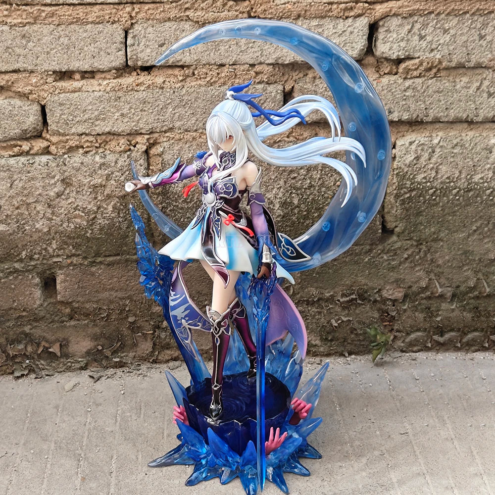 35cm POTEPOTTE Honkai: Star Rail JingLiu 1/7 Apex Girls Toys Chinese Anime PVC Action Figure Toy Game Collectible Model Doll
